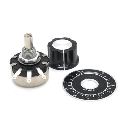 Precision Single-Turn Wire Wound Potentiometer WX110 WX010 1W 470 Euro 1K 2K2 4K7 10K 22K