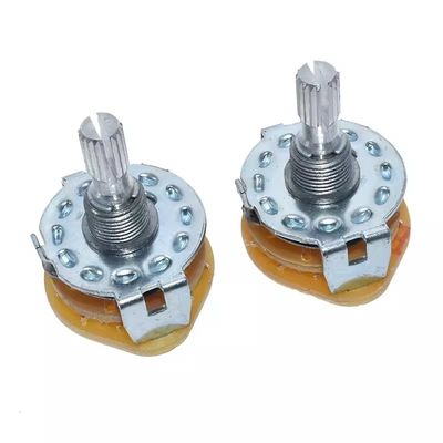 OVER 10000 Cycels Mechanical Life Rotary Circuits Switches DC30V 0.3A Max. Current For Benefit