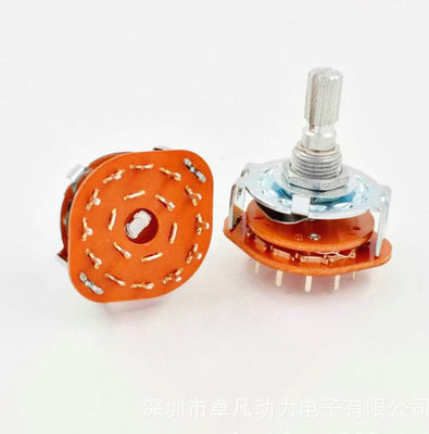 Max. Voltage 500V AC 1 MIN Rotary Switches Suitable For Volume-by-Time Installations In Any Industry