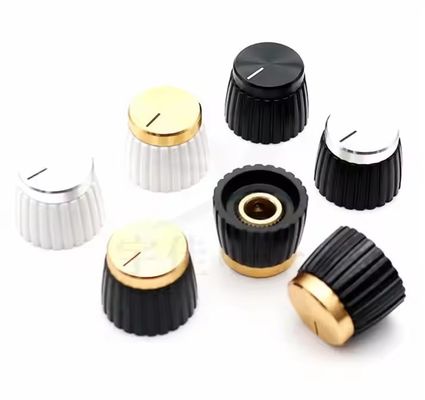 Audio Amplifier Tone Knob Gold Silver Aluminum marshall Knob