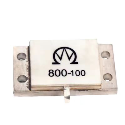 200Ohm Flange Mount Wirewound Resistor with Copper Nickel Plated Aluminum Housed for RF Applications