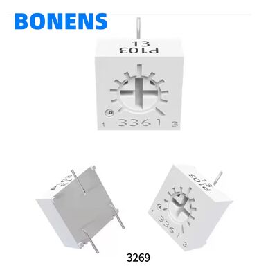 3269X , 3269P , 3269W BONENS Multi-Turn SMD Precision Trimmer Potentiometers / Adjustable Resistors