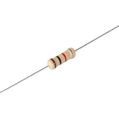 1/8W-5W Carbon Film Resistor with ±5% Tolerance and ROHS Certification
