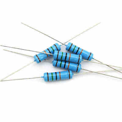 1% Tolerance Metal Film Resistor with 10ohm to 1Mohm Resistance and 1/6W to 5W Power Rating