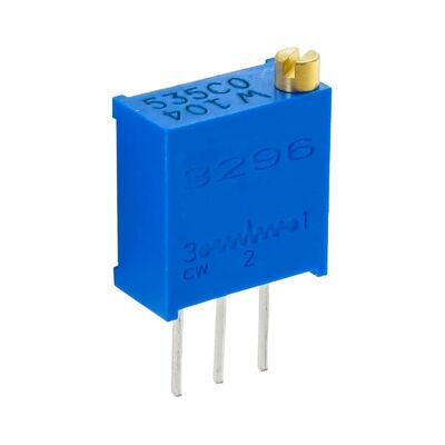 BONENS 3296W Multi-Turn Trimmer Potentiometer with 10Ω~5MΩ Range, Cermet Technology, ±10% Tolerance