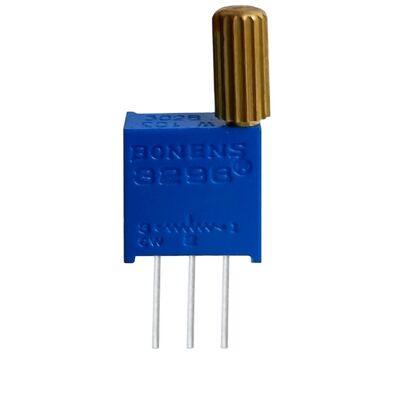 3296W Multi-Turn Trimmer Potentiometer with 8mm Knob for 1k-50k Adjustable Resistor