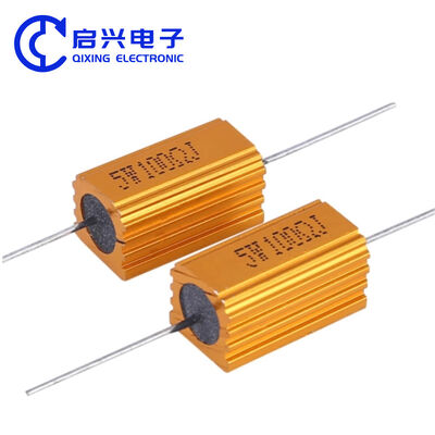 2 Pezzi Di Resistenza Con Involucro In Alluminio, 100 W 0,1 Ohm Avvolta In Filo Di Alluminio, Resistenza Alla Potenza - 2