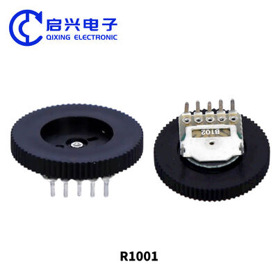 1K Ohm Dial Wheel Potentiometer For Audio Stereo Volume Switch Control ...