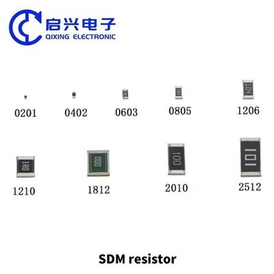 Thick Film Chip Resistor SMD 0201 0402 0603 0805 1206 1210 2512 1812 ...