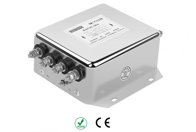 DAC41 用于逆变器的高性能噪声 EMI 滤波器 3 相 EMI EMC 低通滤波器 0