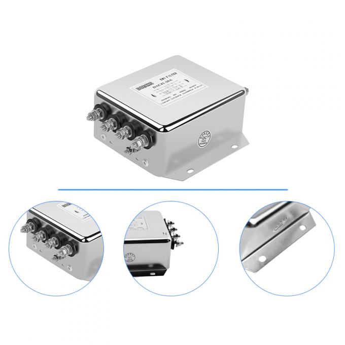 DAC41 用于逆变器的高性能噪声 EMI 滤波器 3 相 EMI EMC 低通滤波器 1