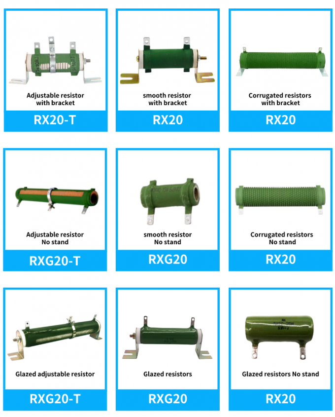 Adjustable Wirewound Resistors 100w High Voltage Ceramic Resistor