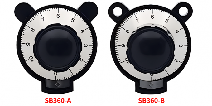 Potentiometer Knob SB360-A SB360-B Linear Digital Knob Scale Digital ...