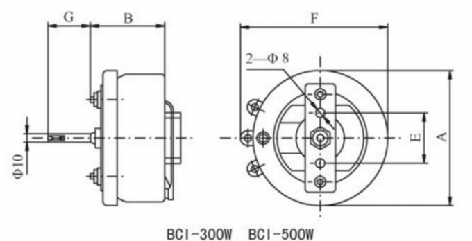 High Power Wirewound Potentiometer Rotary Rheostat Disk Ceramic Variable Resistor 25W 50W BC1-50W BC1 5