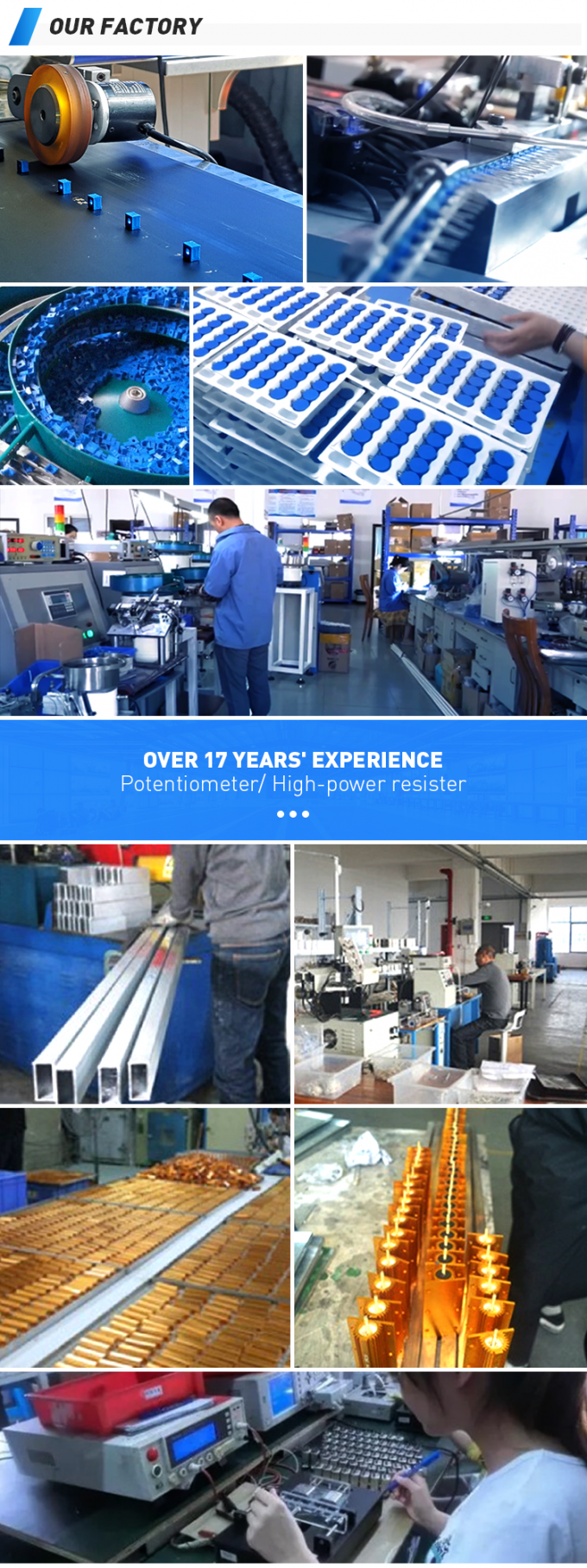 RV24YN20S carbon film adjustable single-turn potentiometer rotary variable resistor 6