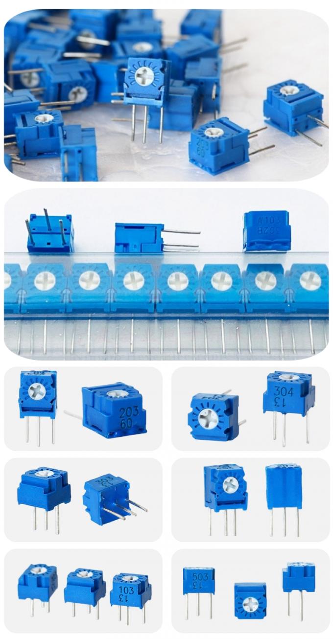 3323 Series Single Turn Metal Glass Glaze Trimmer potentiometer 3323s 2