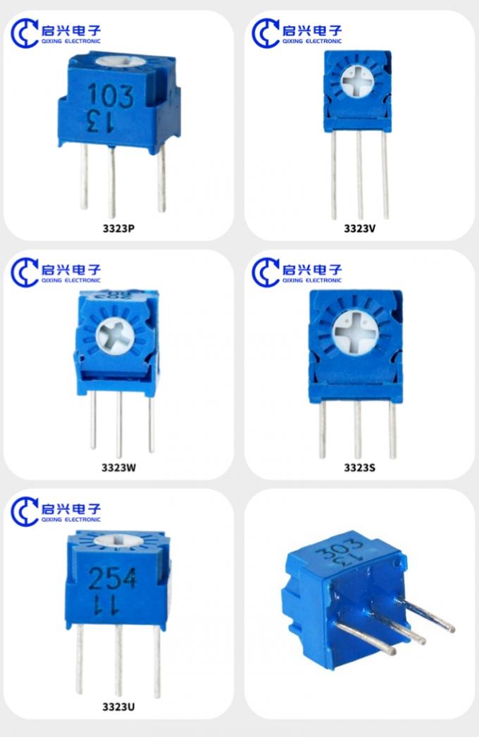 3323 Series Single Turn Metal Glass Glaze Trimmer potentiometer 3323s 1