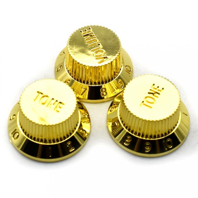 6X18T Splined Guitar Volume Control Knob 0