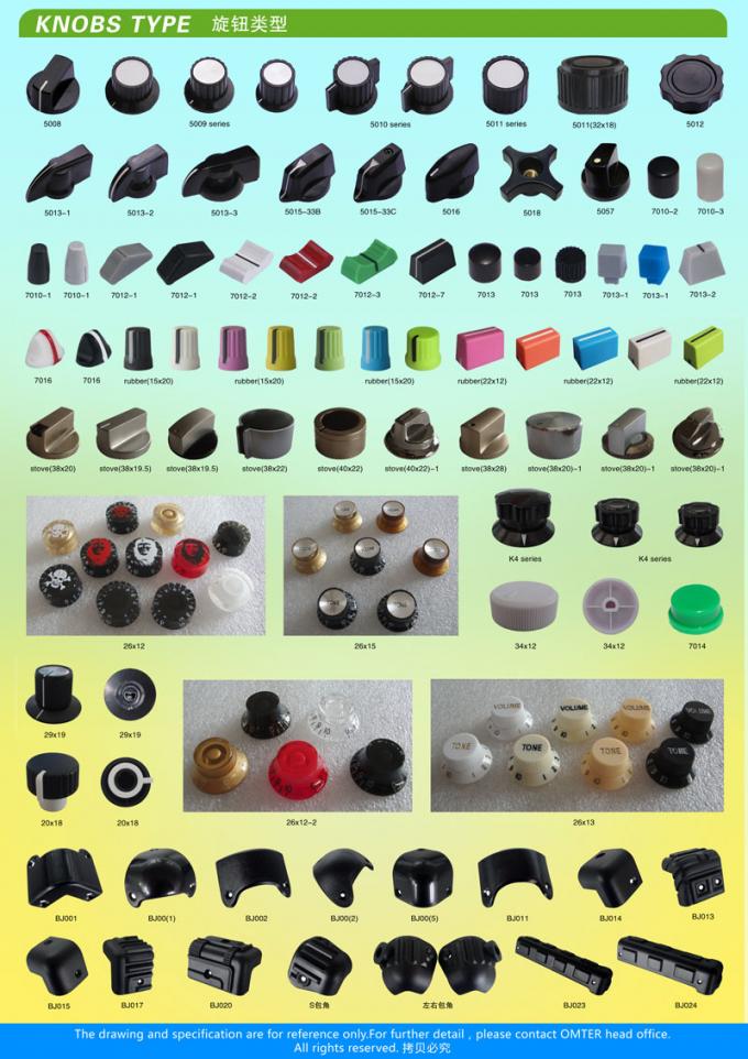 AG1 D Shaft 15X16mm Plastic Potentiometer Knobs Various Types Electronic Accessories 10