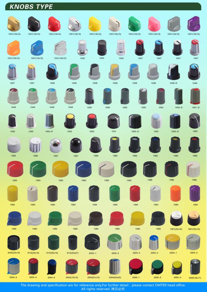 AG1 D Shaft 15X16mm Plastic Potentiometer Knobs Various Types Electronic Accessories 13