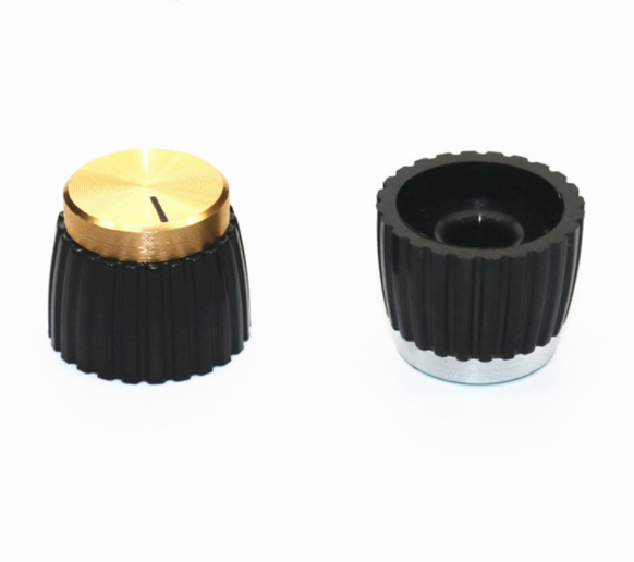 Audio Amplifier Tone Knob Gold Silver Aluminum marshall Knob 1
