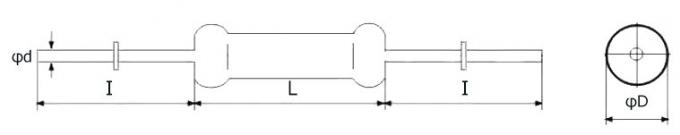 RX21 Green Paint High Precision Fixed Power cement Wirewound Resistor 0.5W 1W 2W 3W 4W 5W 6W 8W 10W 12W 3