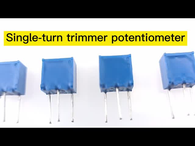 Single Turn Metal Glass Glaze 10k Trimmer Potentiometers 3362p Trimpot
