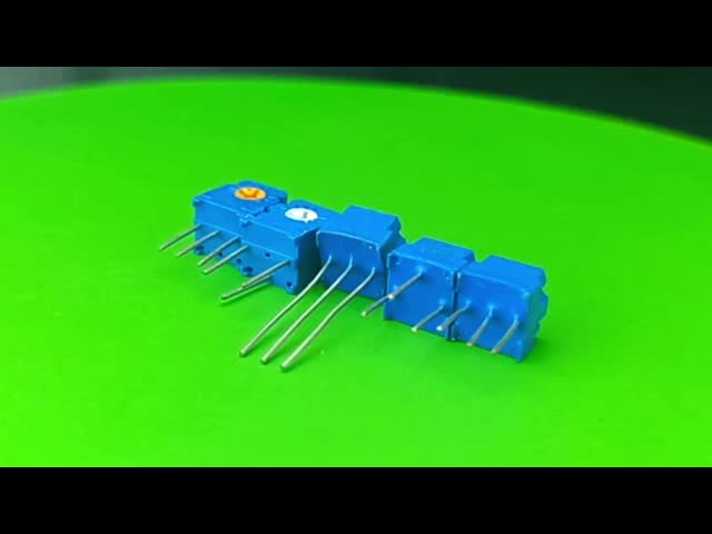 3323P Single Turn Metal Glass Glaze Trimmer Potentiometer 1K2K 5k 10k 20k 50K 100K Precision Adjustable Resistor