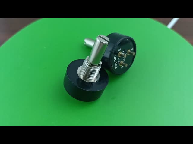 WDJ-22 Rotary Potentiometer Conductive Plastic Potentiometer H0SS BI Model 6178 360 Degrees 5K Ohm
