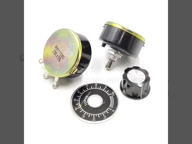 WX111 4K7 Single Turn Wire Wound Potentiometer Adjustable Resistance 1W Potentiometer