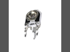 W208 Series Adjustable Resistance Single Coil Glass Glazed Ceramic Potentiometer 0.5w