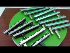 Slide potentiometer mixer faders