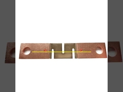 Manganese copper sampling shunt resistor