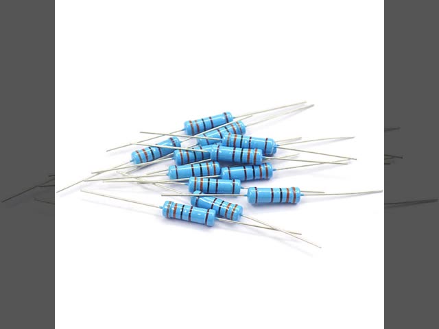 1% Tolerance Metal Film Resistor with 10ohm to 1Mohm Resistance and 1/6W to 5W Power Rating