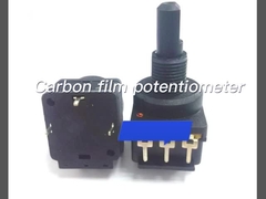 WH116 single-turn rotary carbon film potentiometer key switch potentiometer