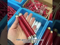 RI80 Glass Glaze Metal Inductive High Frequency High Voltage Resistor