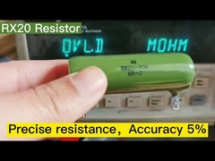 RX20 Glazed Enamel Ceramic Tube Wirewound Resistor